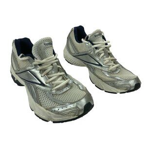 Reebok 55029849 size 8.5 mens boys shoes sneakers silver